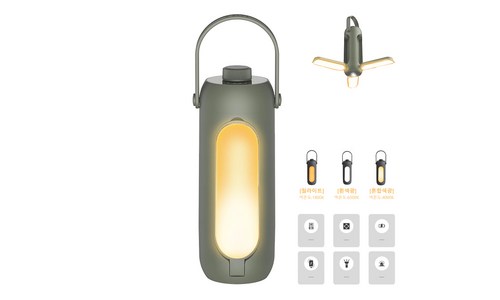 캠핑 손전등 가성비 평가 고르는법